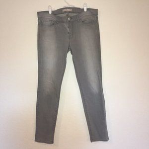 J BRAND Women's Mid Rise Skinny Jeans Grey 31